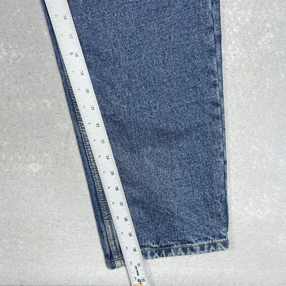 Guide Gear Flannel Lined Jeans Women's 14 Super Heavy Duty Blue Denim Classic - Picture 8 of 14